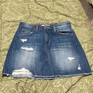 Denim skirt